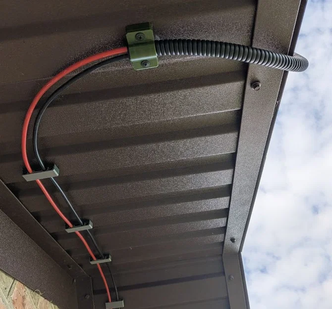 Đầu nối 3D cho ống ruột gà và dây cáp PV năng lượng mặt trời - Image 2