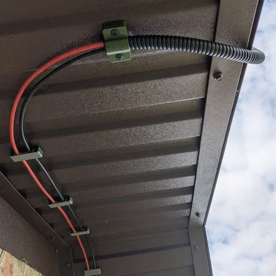 Đầu nối 3D cho ống ruột gà và dây cáp PV năng lượng mặt trời