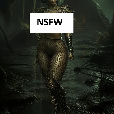 Mô hình Nữ hoàng Thằn lằn Fantasy (Lizzard Queen) chất lượng cao