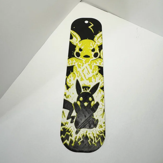 Pikachu BookMark HueForge - Mẫu kẹp sách siêu đáng yêu - Image 1