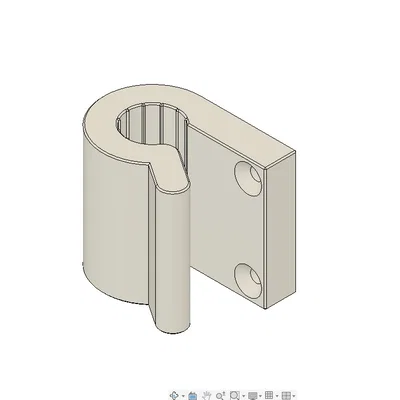 Kẹp treo chổi TPU95 (2 kích thước)
