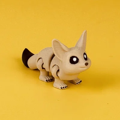 Cáo Fennec Sa Mạc - Mô hình Flexi cử động linh hoạt