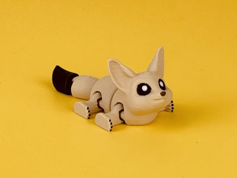 Cáo Fennec Sa Mạc - Mô hình Flexi cử động linh hoạt - Image 7