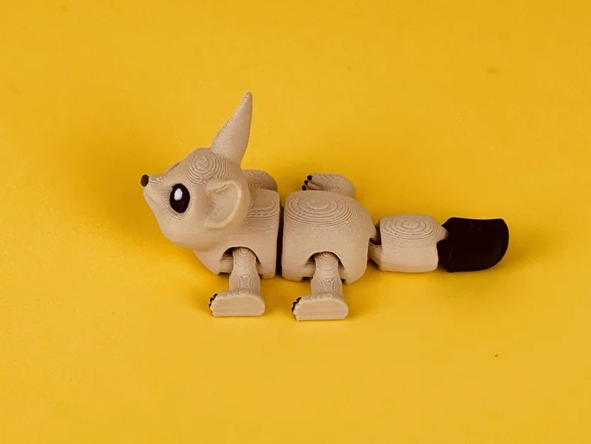 Cáo Fennec Sa Mạc - Mô hình Flexi cử động linh hoạt - Image 9
