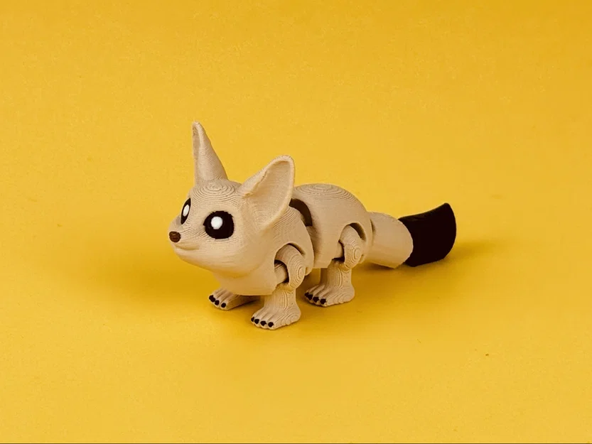 Cáo Fennec Sa Mạc - Mô hình Flexi cử động linh hoạt - Image 10