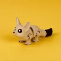 Cáo Fennec Sa Mạc - Mô hình Flexi cử động linh hoạt - Thumbnail 10