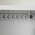 Giá treo ổ cắm điện (Power Strip Holder) tối ưu cho kệ 16mm-19mm - Thumbnail 1