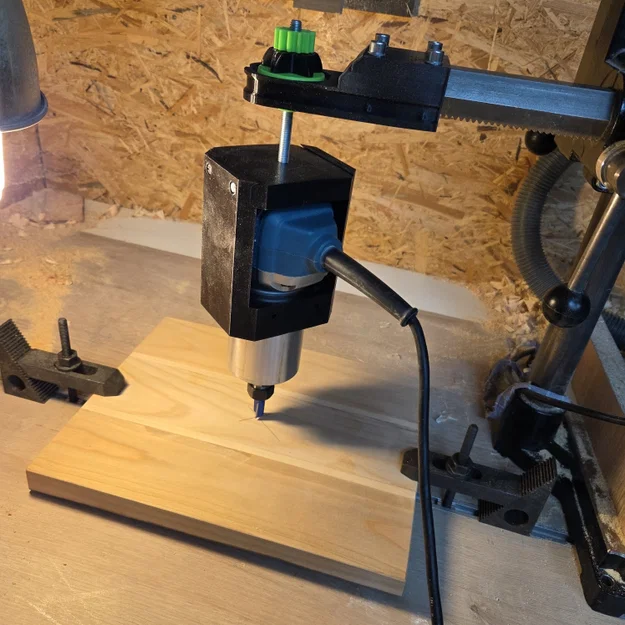 Bộ gá phay lòng chảo nông cho máy Makita (Router Jig) - Image 2