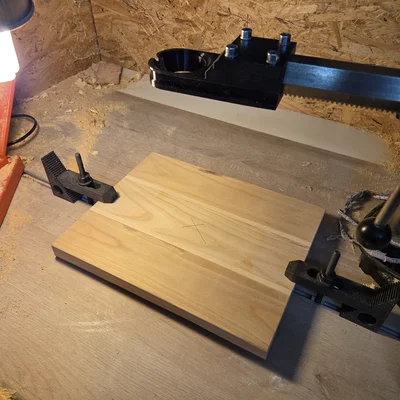 Bộ gá phay lòng chảo nông cho máy Makita (Router Jig)