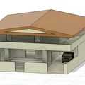 Mô hình nhà ở kiến trúc hiện đại GT64 (3D Printing Model) - Thumbnail 2