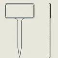 Biển cắm chậu cây (Plant sign) - Phụ kiện làm vườn in 3D đơn giản - Thumbnail 4