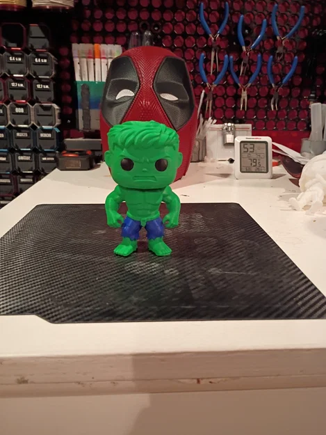 Mô hình Hulk phiên bản Funko Pop dễ thương cho người yêu 3D - Image 1