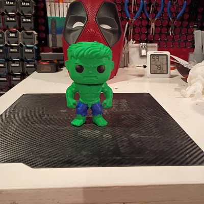 Mô hình Hulk phiên bản Funko Pop dễ thương cho người yêu 3D