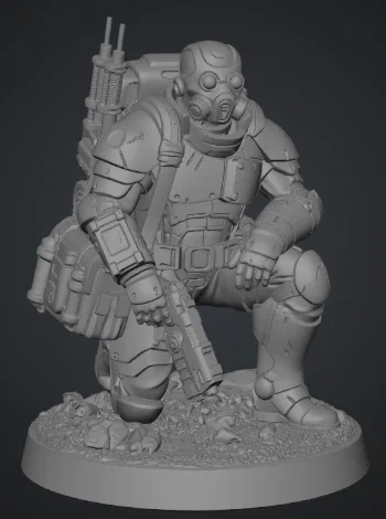 Mô hình Tabletop Combat Medic 2 - Image 1