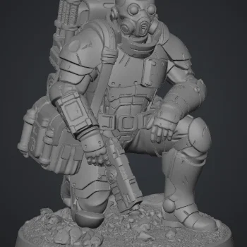 Mô hình Tabletop Combat Medic 2