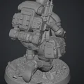 Mô hình Tabletop Combat Medic 2 - Thumbnail 3