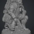 Mô hình Tabletop Combat Medic 2 - Thumbnail 4
