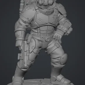 Tabletop Combat Medic 3 - Mô hình chiến binh cứu thương tương lai
