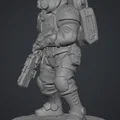 Tabletop Combat Medic 3 - Mô hình chiến binh cứu thương tương lai - Thumbnail 3