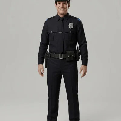 Mô hình 3D Cary Mahoney trong phim Police Academy (Steve Guttenberg)