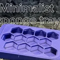 Khay Đựng Miếng Rửa Chén Tối Giản In 3D (Minimalist Sponge Tray) - Thumbnail 1