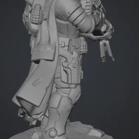 Tabletop Scout Trooper 1 - Chiến binh trinh sát tương lai