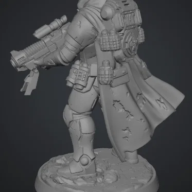 Tabletop Scout Trooper 1 - Chiến binh trinh sát tương lai
