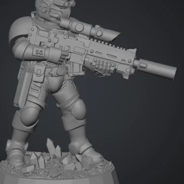 Mô hình Tabletop Scout Sniper