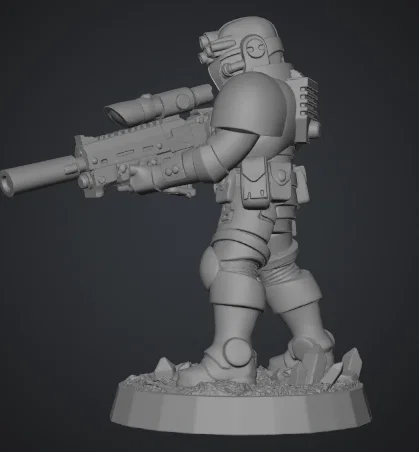 Mô hình Tabletop Scout Sniper - Image 2