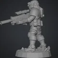Mô hình Tabletop Scout Sniper - Thumbnail 2