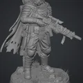 Mô hình Tabletop Scout Trooper 2 - Thumbnail 1
