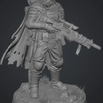 Mô hình Tabletop Scout Trooper 2