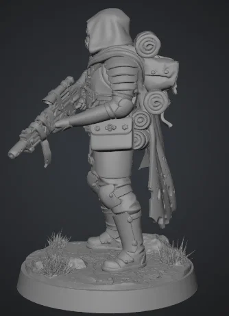 Mô hình Tabletop Scout Trooper 2 - Image 2