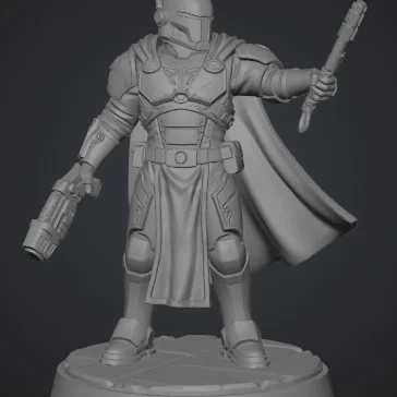 Tabletop Holy Lord - Mô Hình Chiến Binh Viễn Tưởng