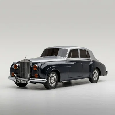 Mô hình in 3D xe hơi cổ Rolls-Royce Silver Cloud II Saloon 1960