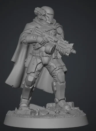 Tabletop Trooper - Chiến binh tương lai - Image 1
