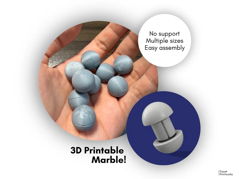 Viên bi không cần support (No-Support Marbles) - Image 1