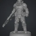 Chiến Binh Súng Dài (Tabletop Long Barrel Warrior) - Thumbnail 1
