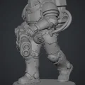 Mô hình Lính bộ binh vũ khí hạng nặng 2 cho Tabletop - Thumbnail 3