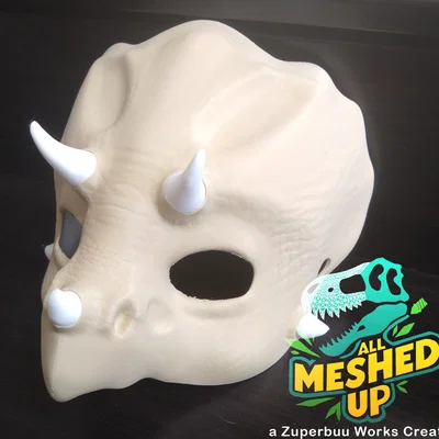 Mặt nạ hóa trang Triceratops