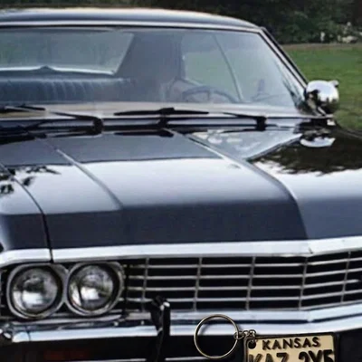 Móc khóa biển số xe Chevrolet Impala 67 (Supernatural) - In 3D nhanh