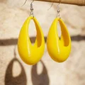 Earrings - 081: Bông tai dáng giọt nước phong cách tối giản - Thumbnail 1