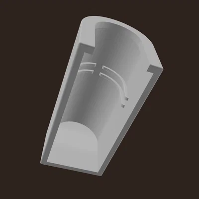 Nắp nhựa che chân đế loa BOSE UFS-20 (Model in 3D)