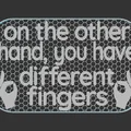 Bảng hiệu "On the Other Hand sign" - Thumbnail 3