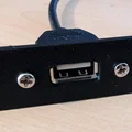 Giá đỡ cổng USB tùy chỉnh cho máy tính cổ điển Amiga 4000 - Thumbnail 1
