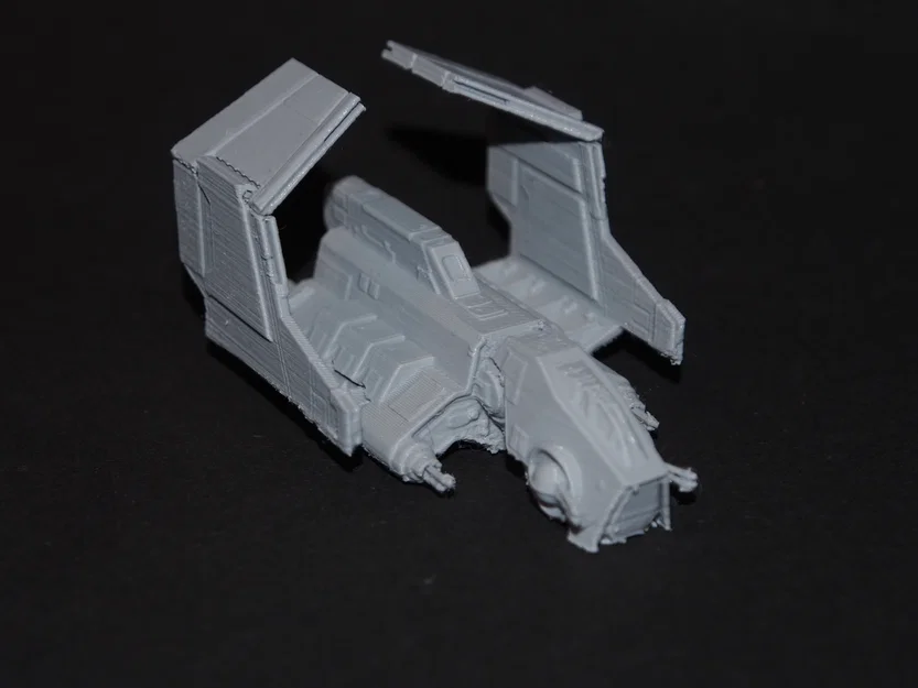 Mô hình tàu Star Wars Republic Nu-Class Attack Shuttle - Image 4