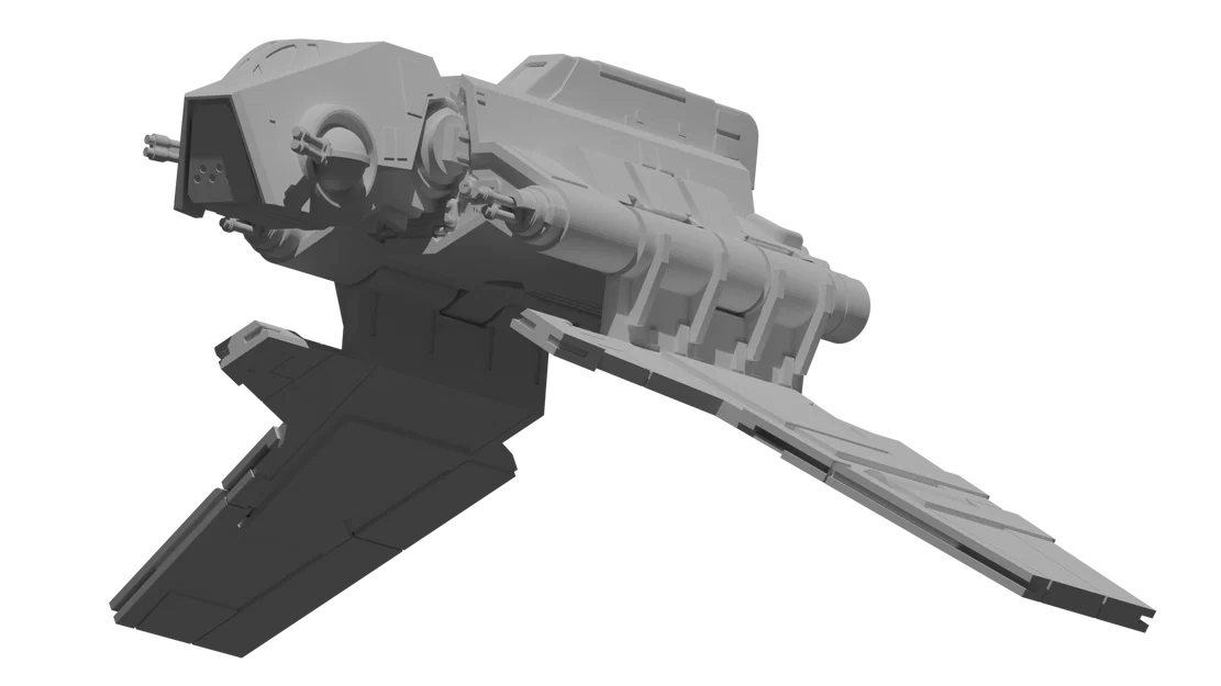 Mô hình tàu Star Wars Republic Nu-Class Attack Shuttle - Image 9