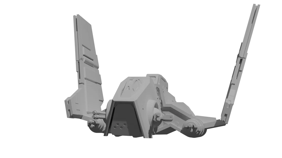 Mô hình tàu Star Wars Republic Nu-Class Attack Shuttle - Image 11