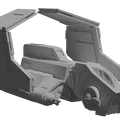 Mô hình tàu Star Wars Republic Nu-Class Attack Shuttle - Thumbnail 12