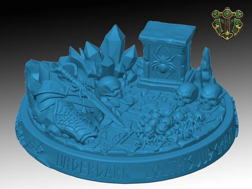 Đế mô hình Drow Underdark - Image 1